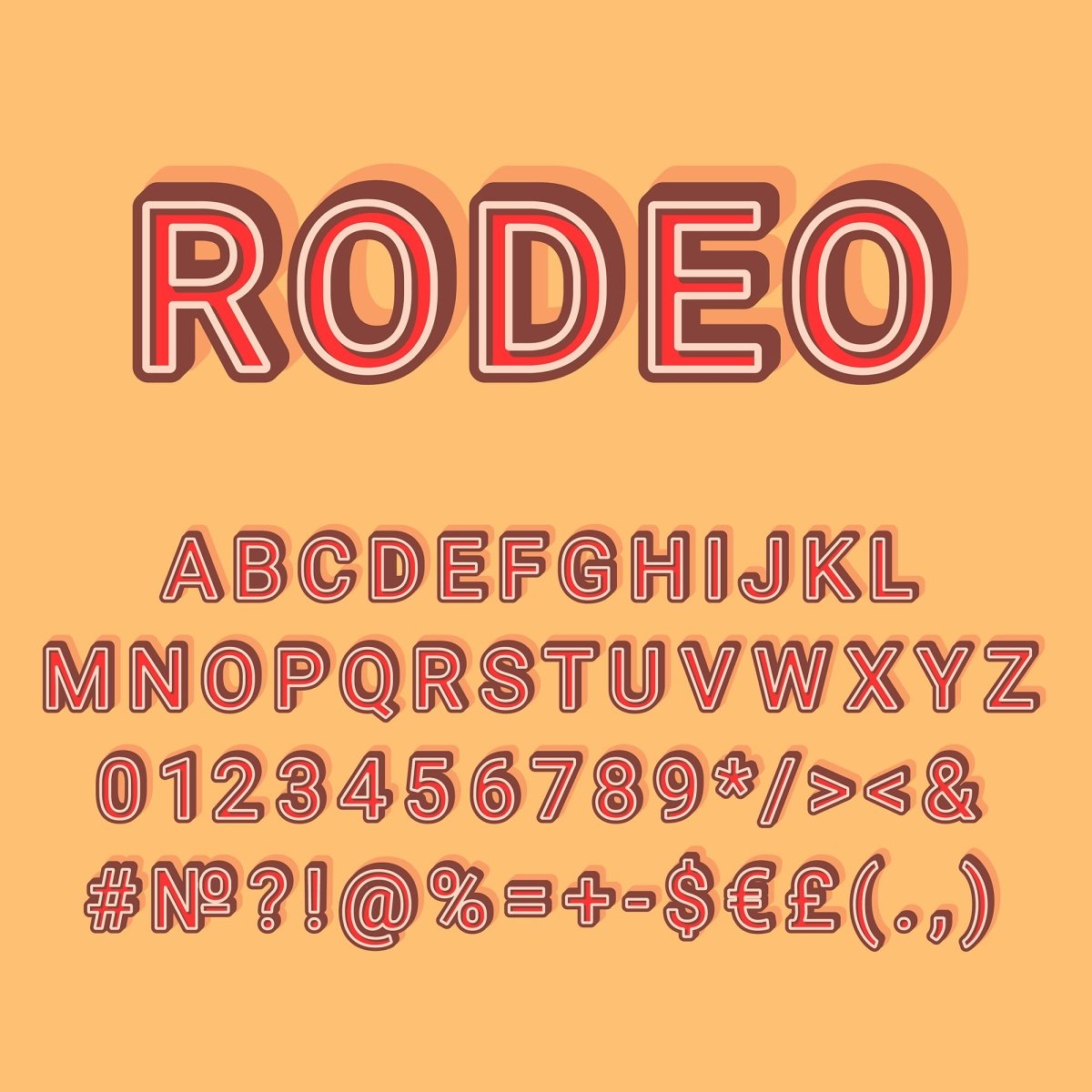 Neon light fonts bundle