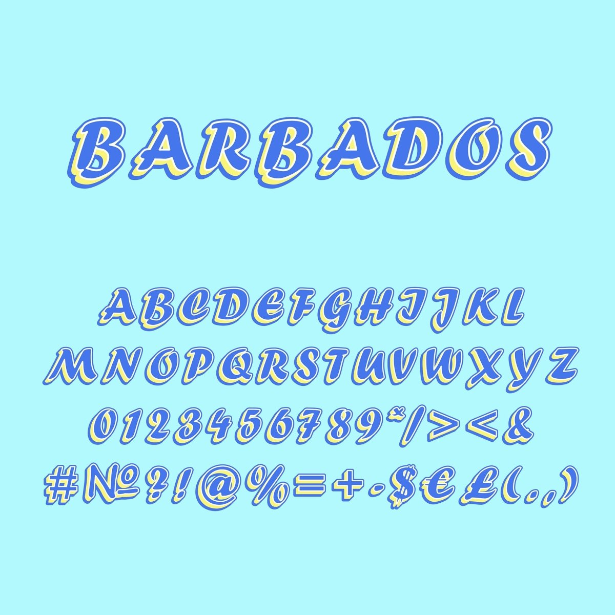 Neon light fonts bundle