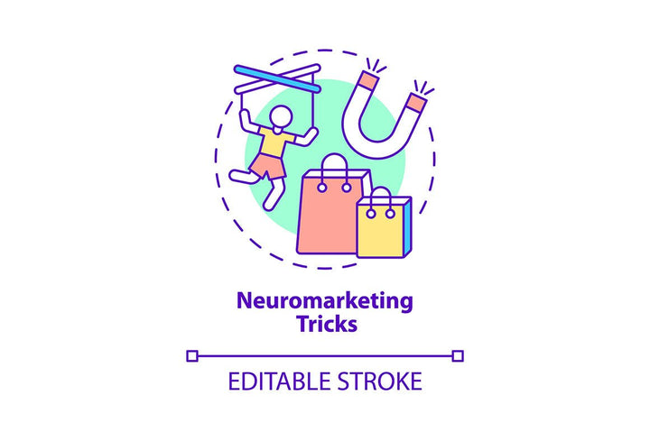 Neuromarketing Concept Icons Bundle