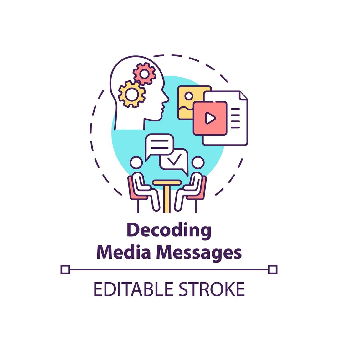 New media concept icons bundle