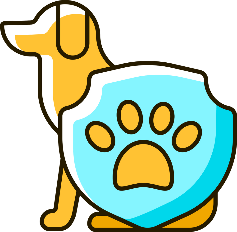 No animal testing RGB color icons set