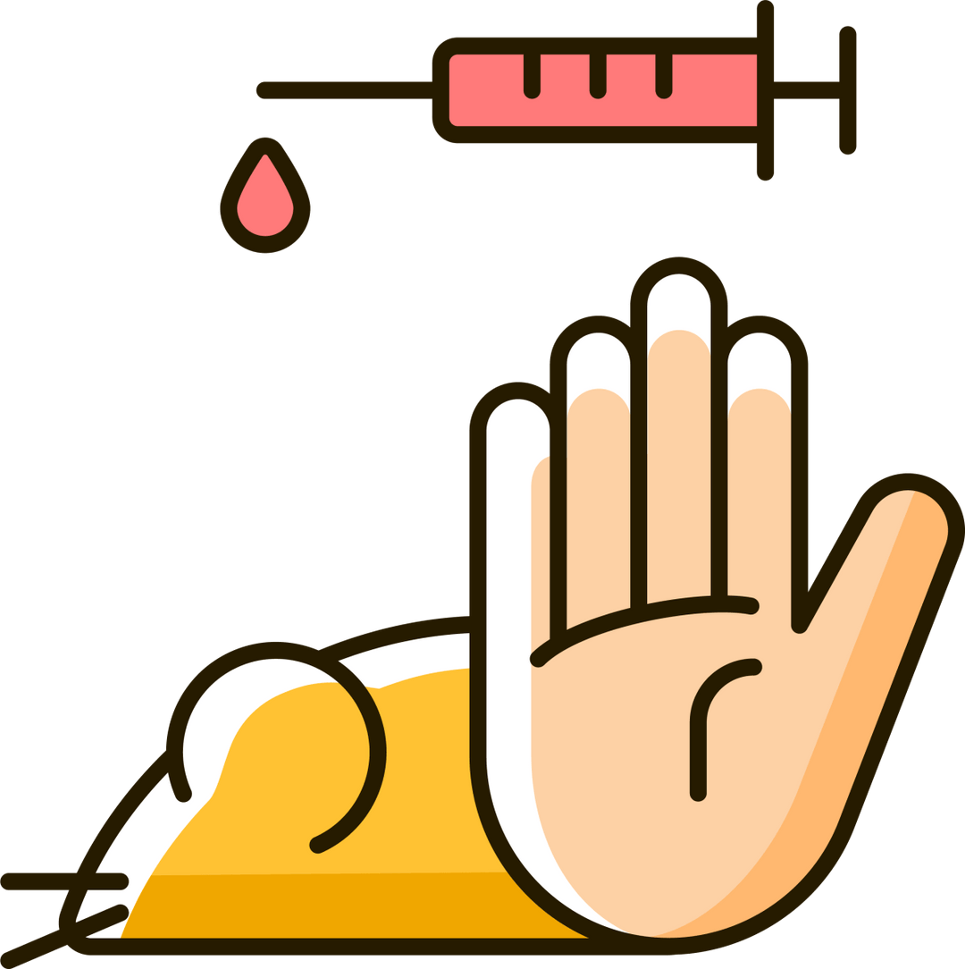 No animal testing RGB color icons set