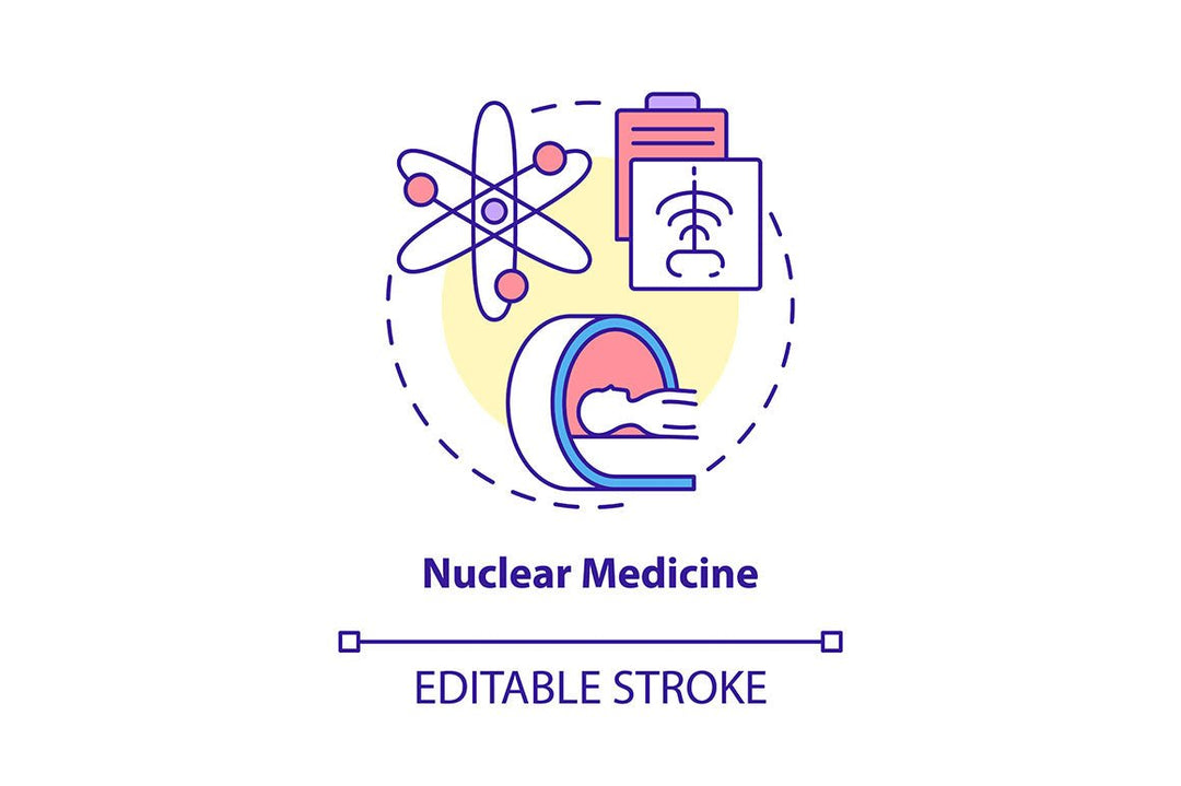 Nuclear Energy Concept Icons Bundle