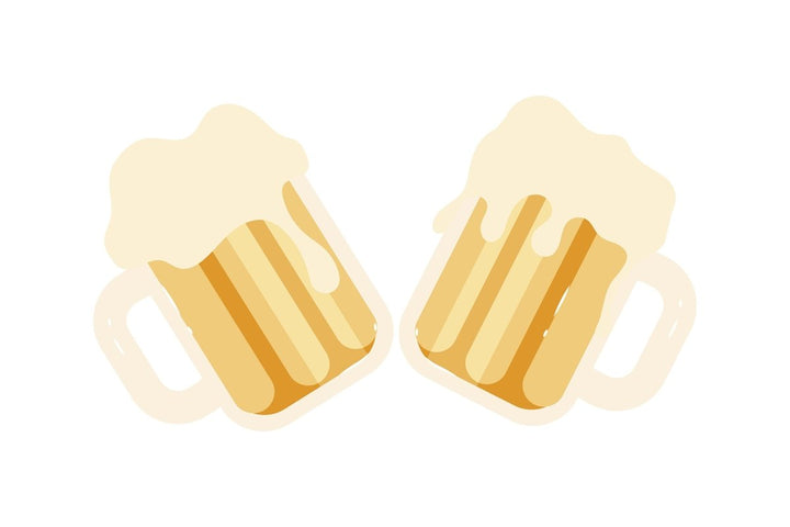Oktoberfest flat vector illustrations set