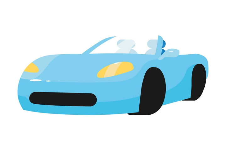 Online and store shopping flat illustration set