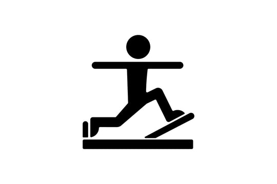 Online fitness apps possibilities black glyph icons set on white space.