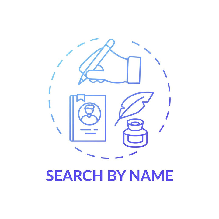 Online library concept icons bundle