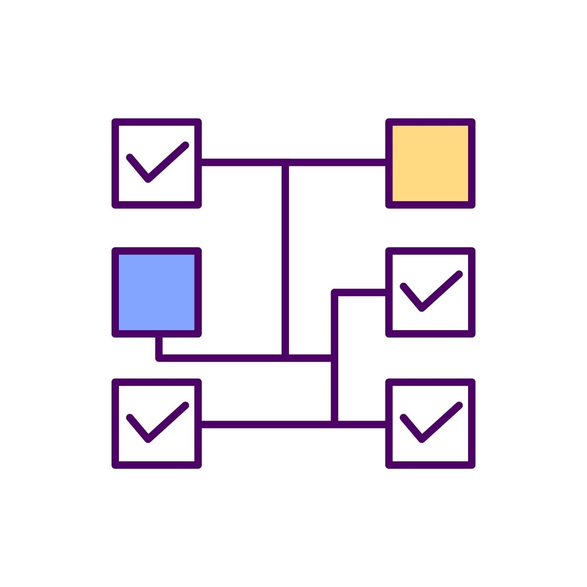 Online library RGB color icons set