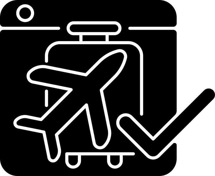 Online platforms black glyph icons set on white space