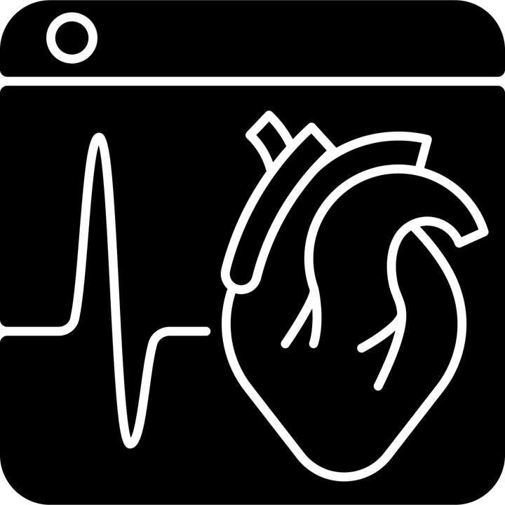 Online platforms black glyph icons set on white space