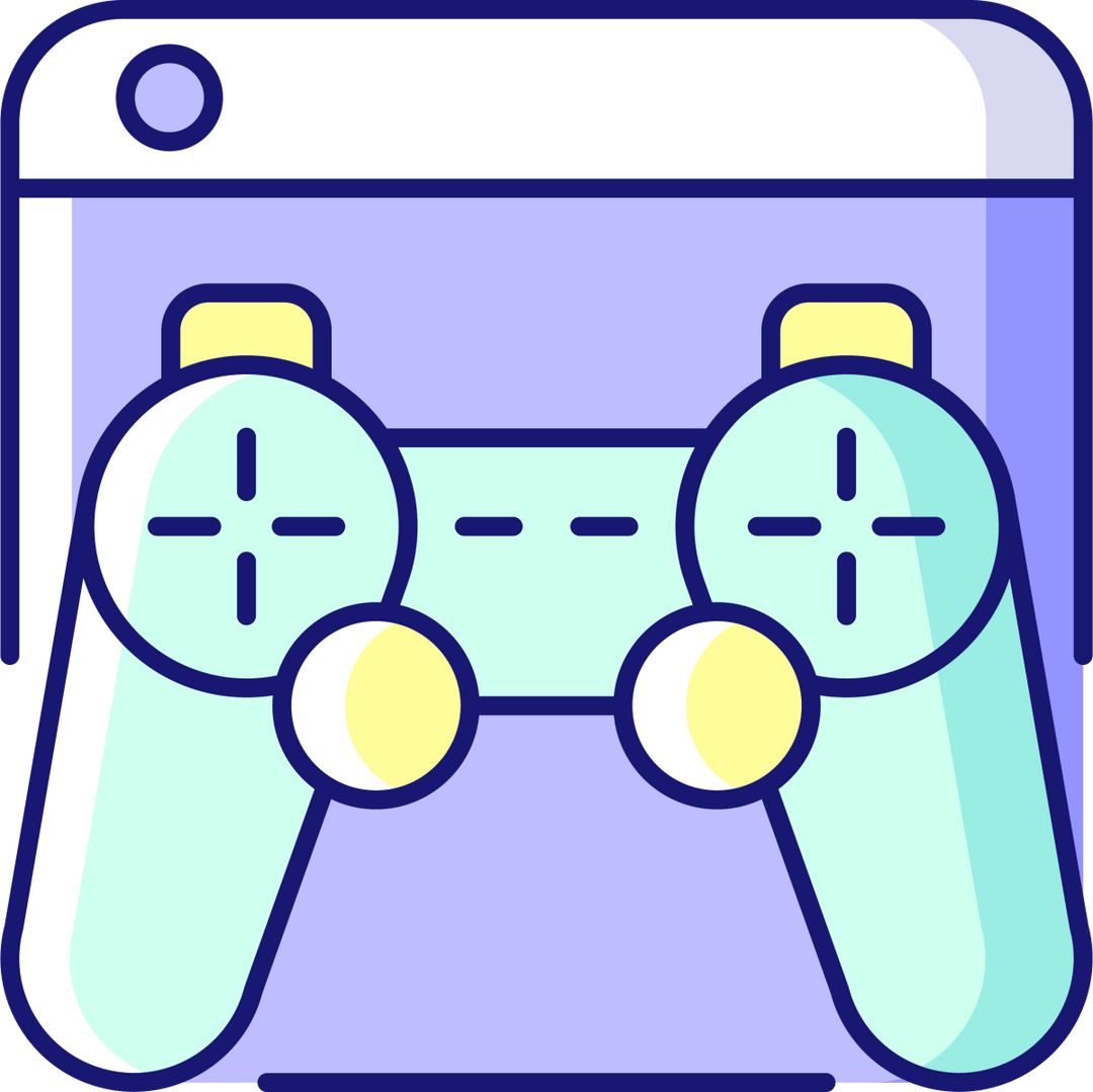 Online platforms RGB color icons set