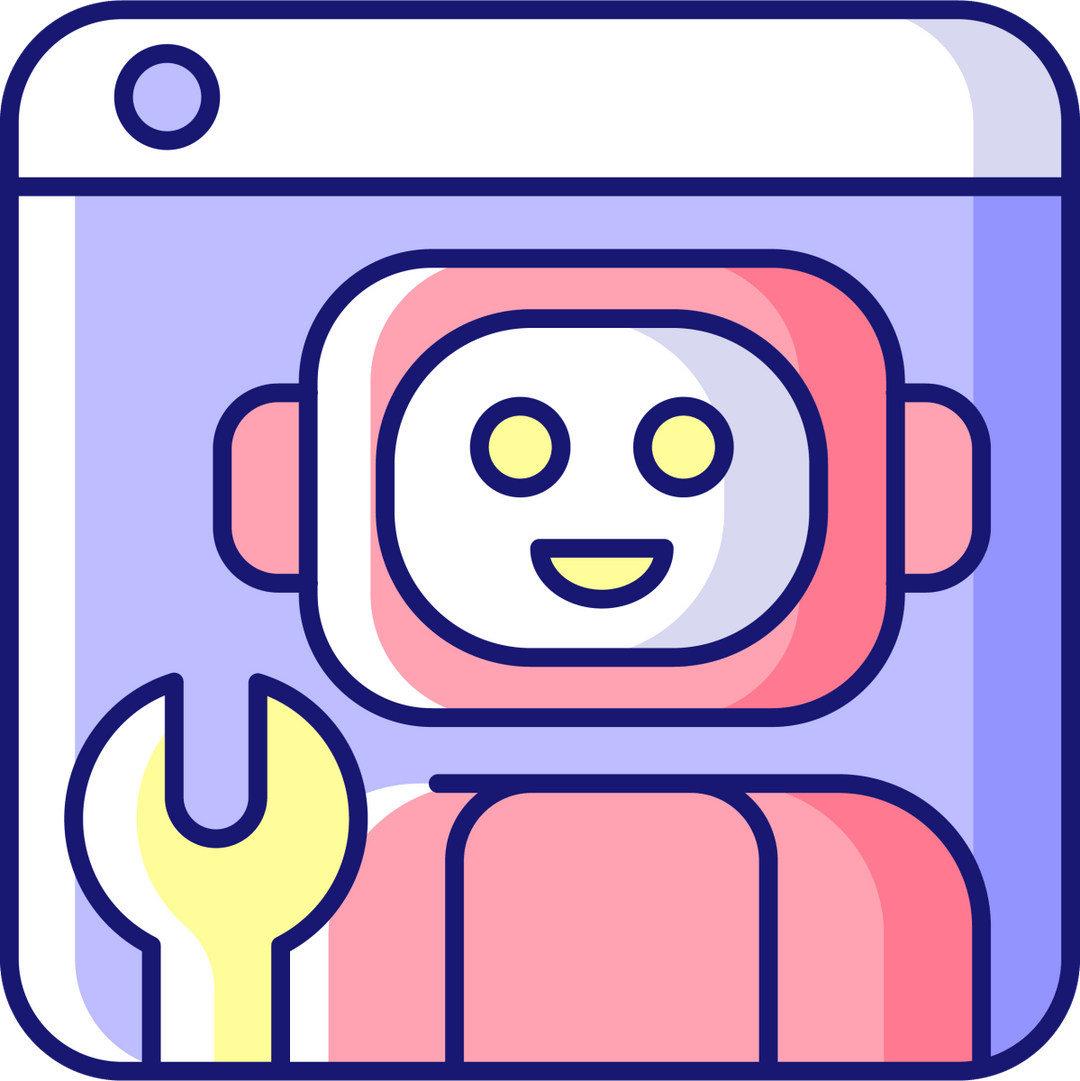 Online platforms RGB color icons set