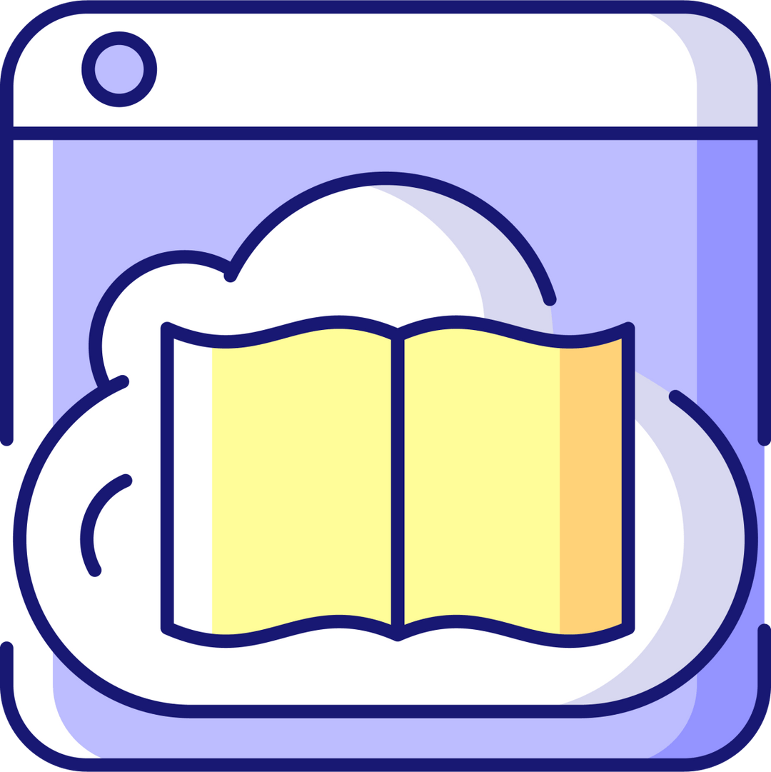 Online platforms RGB color icons set