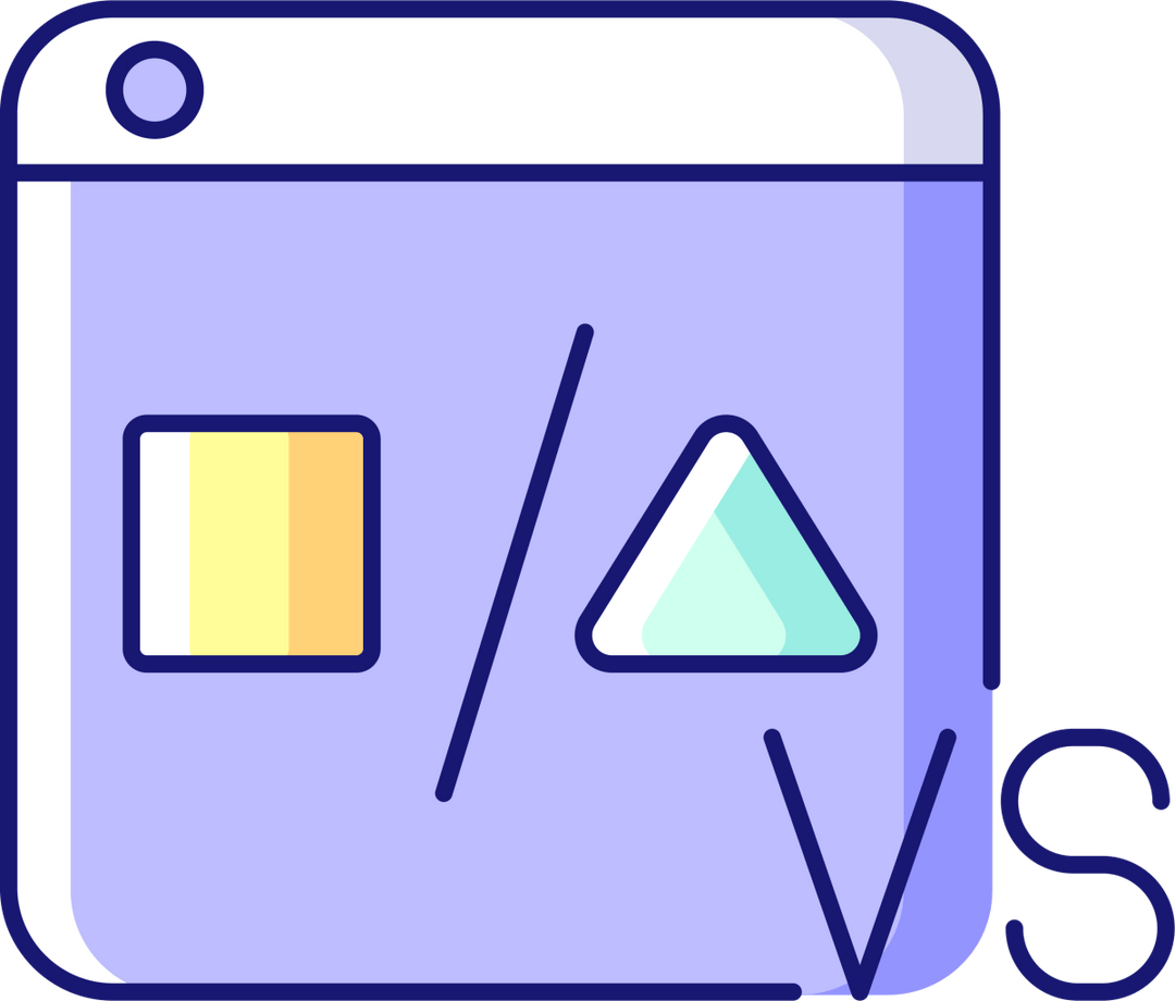Online platforms RGB color icons set