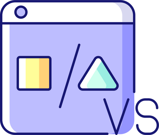 Online platforms RGB color icons set