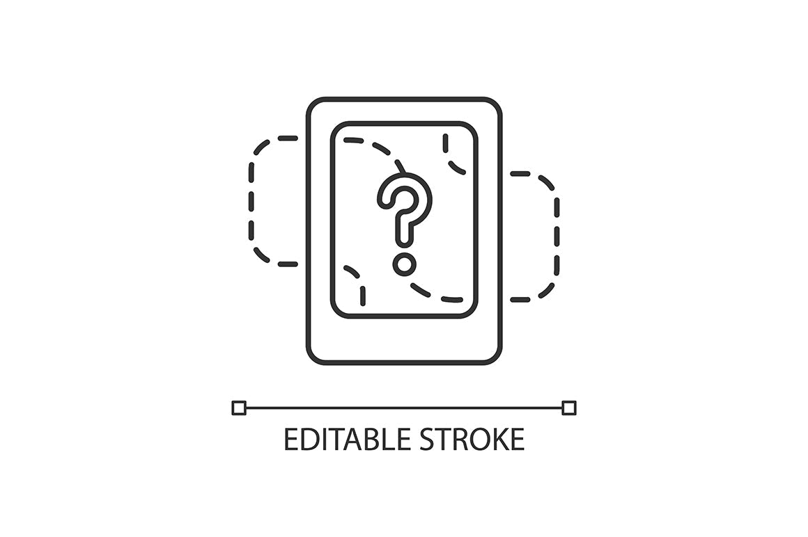 Online surveillance and censorship linear icons set for dark and light mode. Editable Stroke