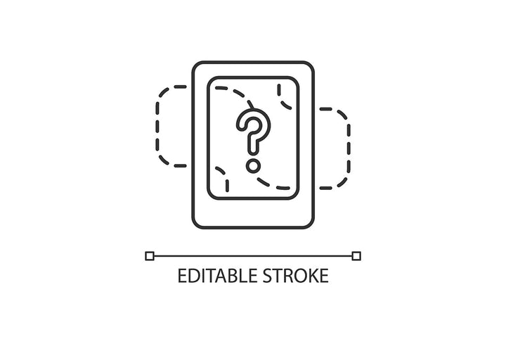 Online surveillance and censorship linear icons set for dark and light mode. Editable Stroke