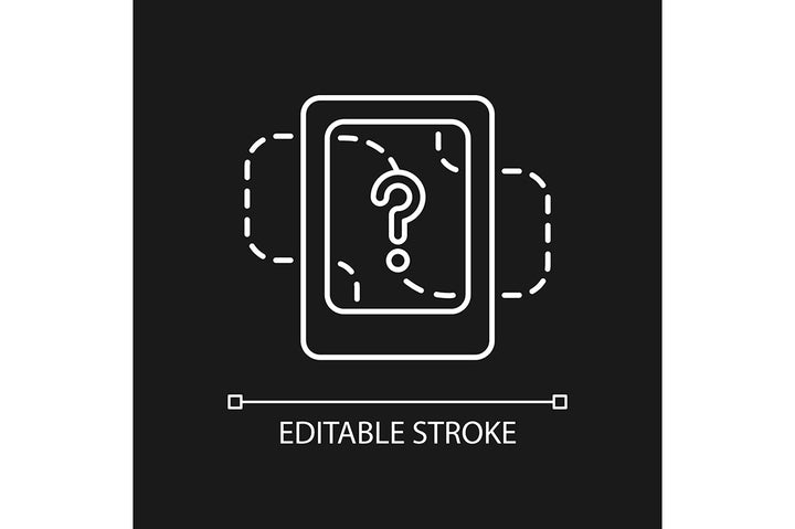 Online surveillance and censorship linear icons set for dark and light mode. Editable Stroke