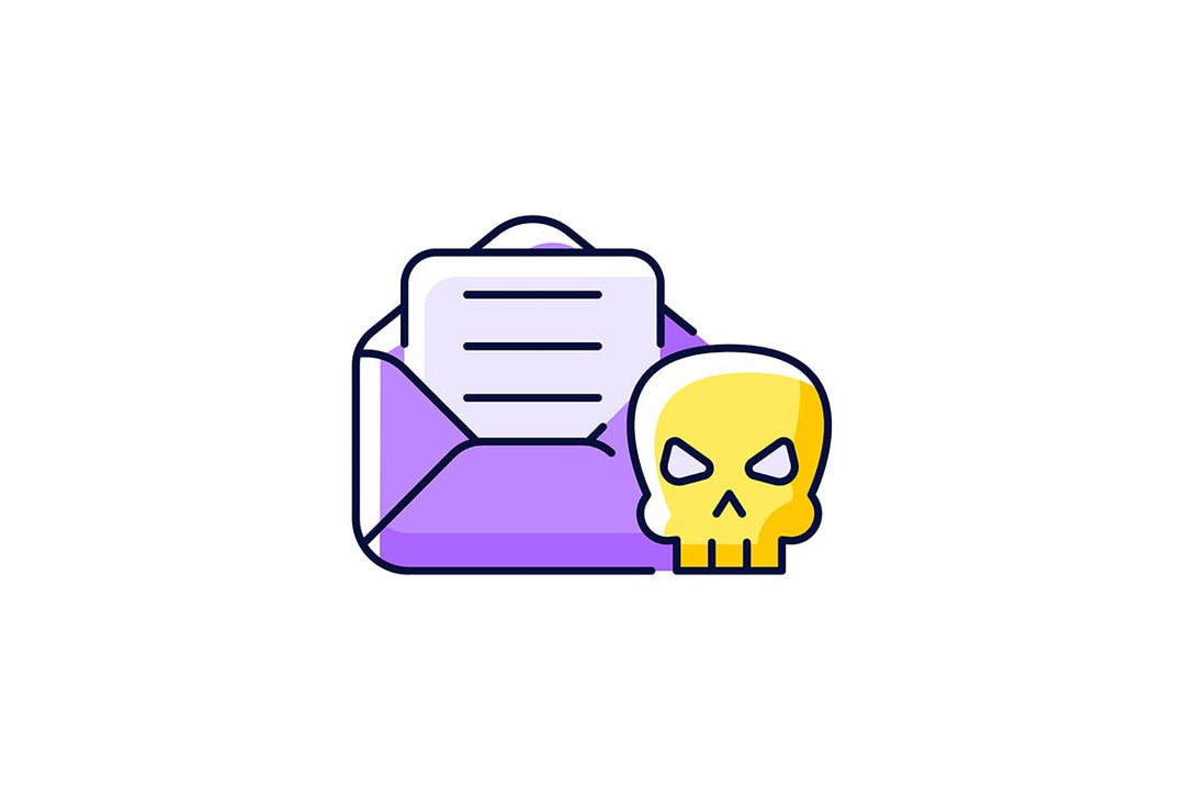 Online surveillance and censorship purple RGB color icons set