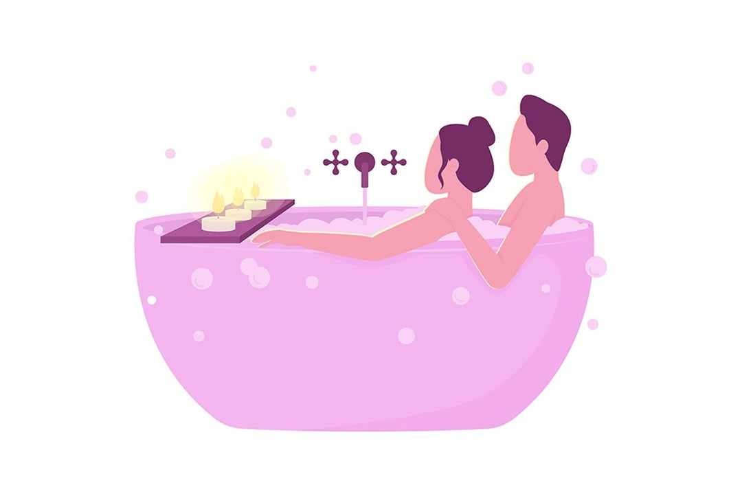 People at home semi flat color vector characters set