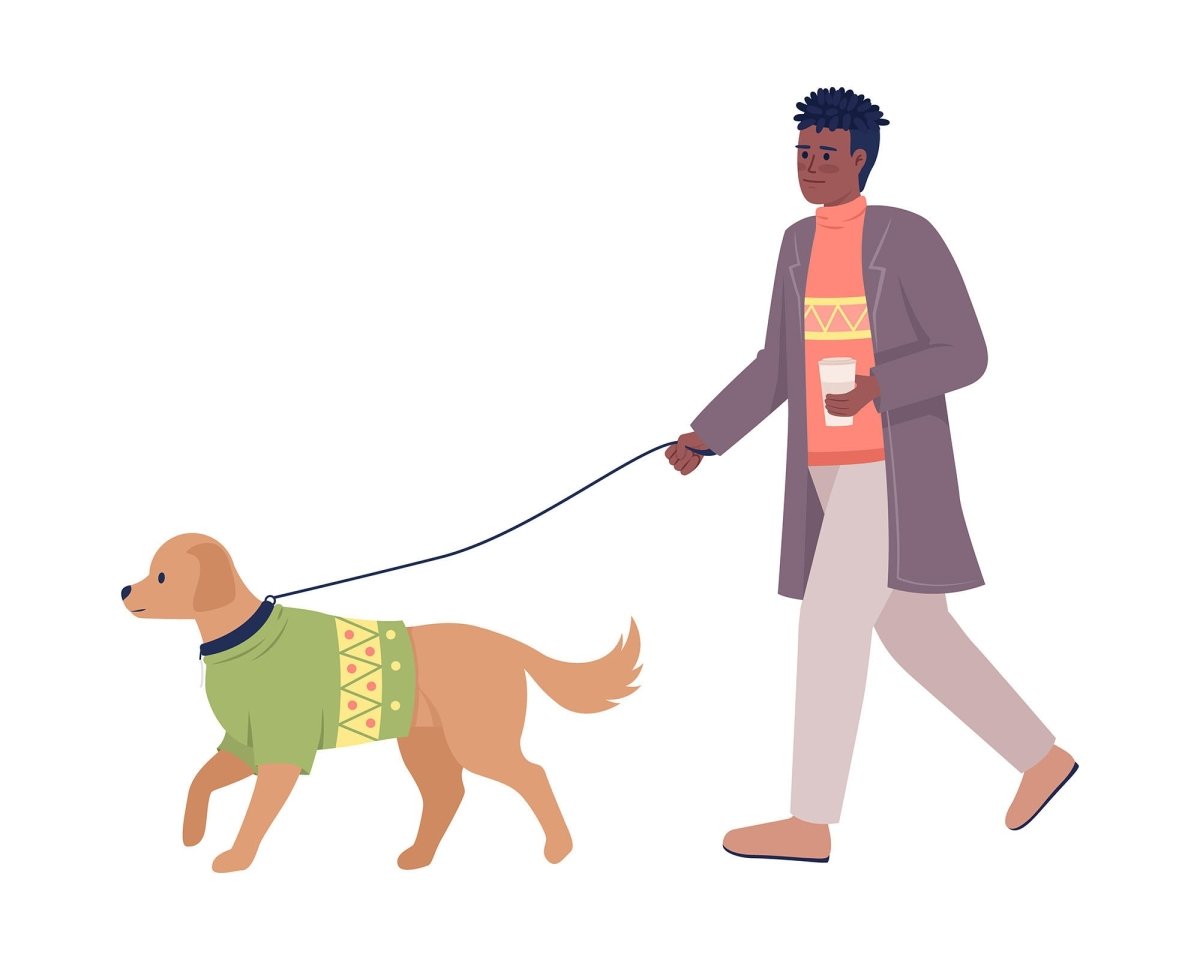 People getting ready for Christmas semi flat color vector characters set