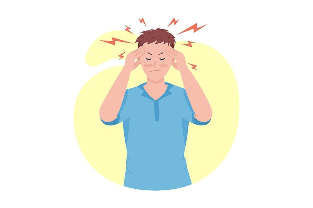 People with illness semi flat color vector character set