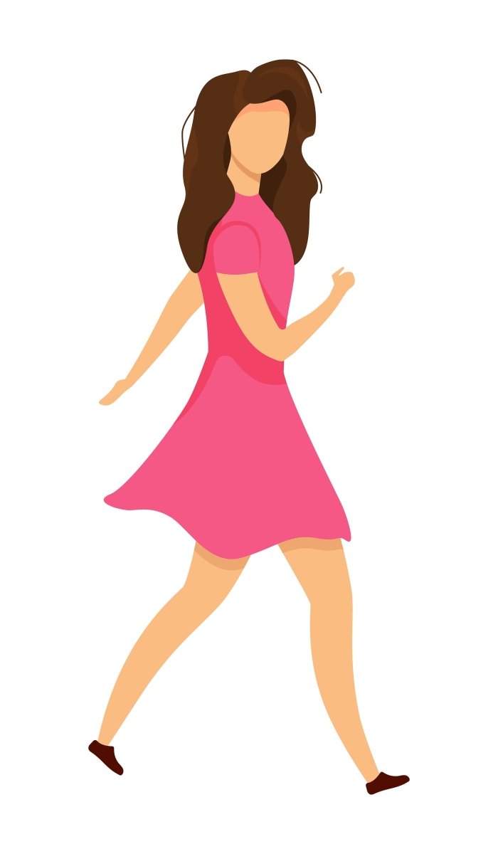People with terminal service vector character bundle