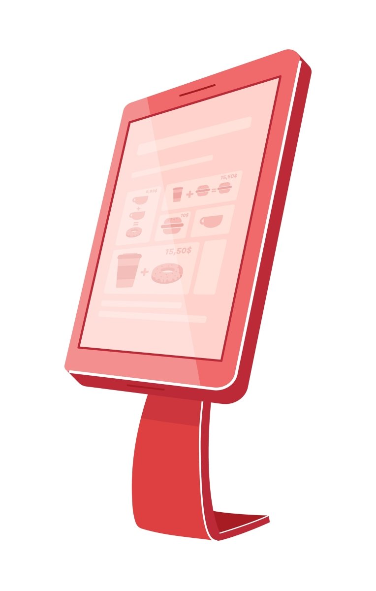 People with terminal service vector character bundle
