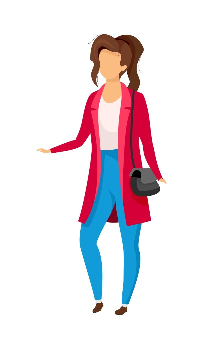People with terminal service vector character bundle