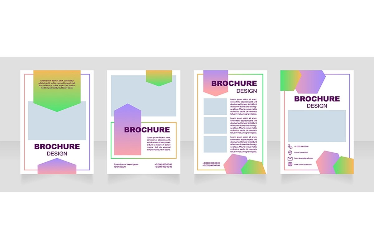 Pharmacy brochure template bundle