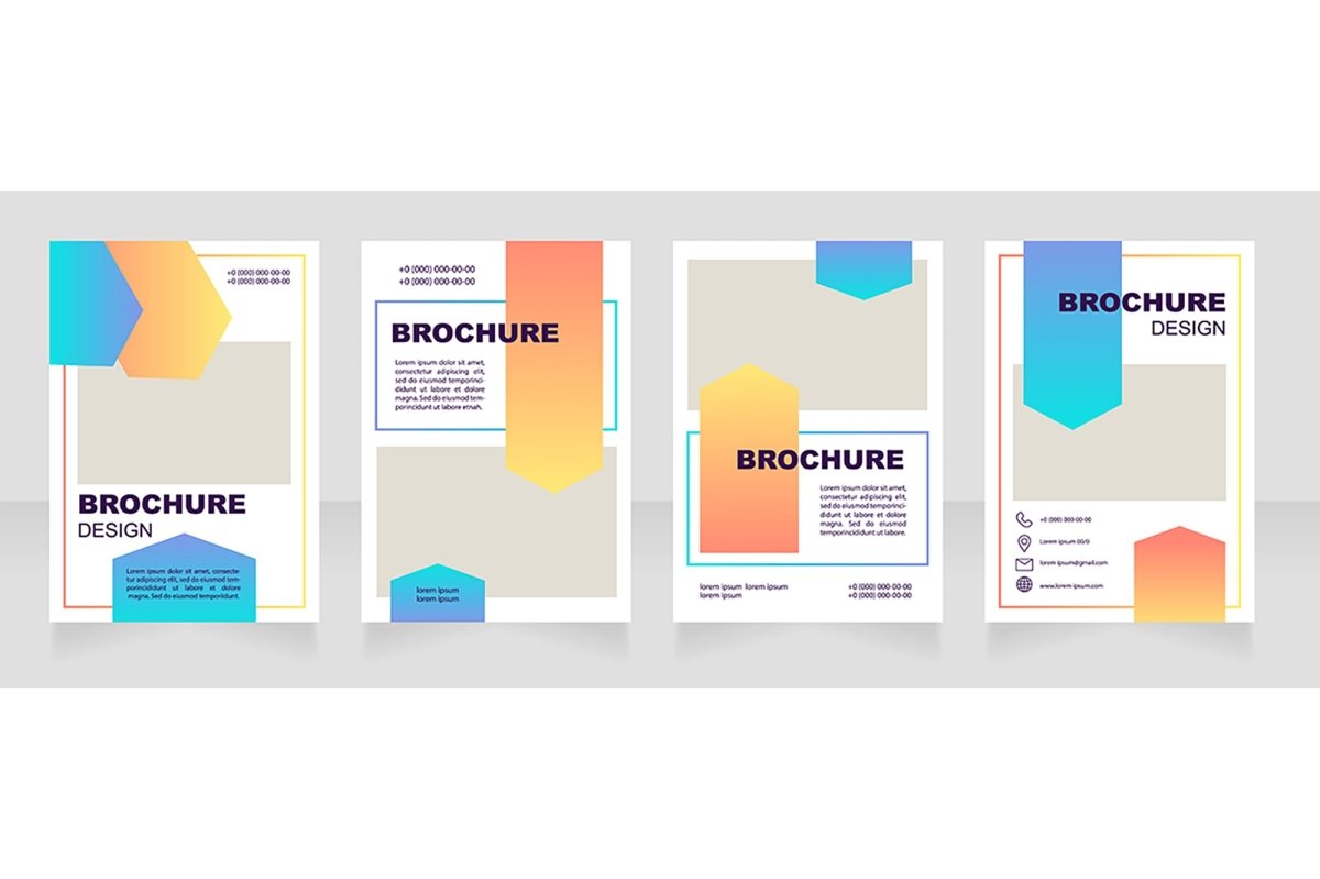 Pharmacy brochure template bundle