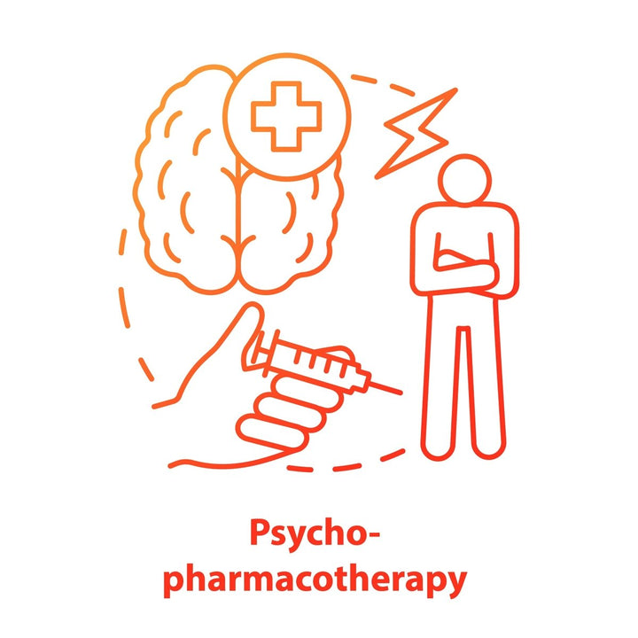 Pharmacy concept icons bundle