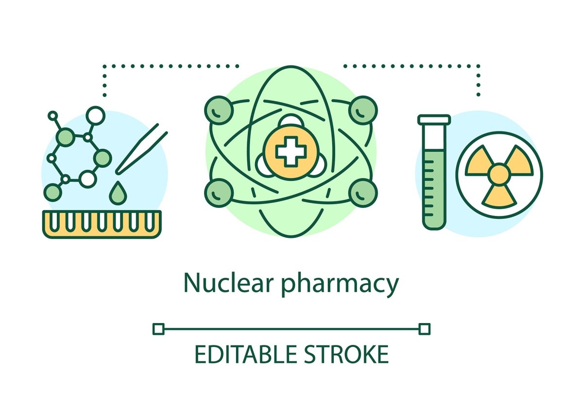 Pharmacy concept icons bundle