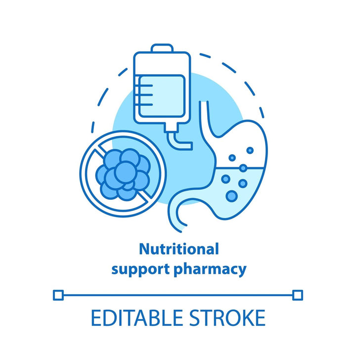 Pharmacy concept icons bundle