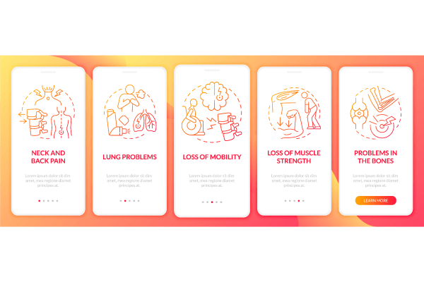 Physiotherapy App Page Screen Bundle