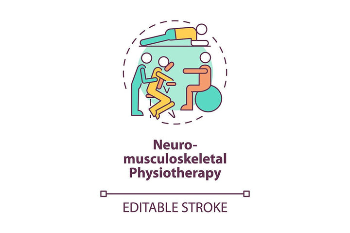 Physiotherapy concept icons bundle
