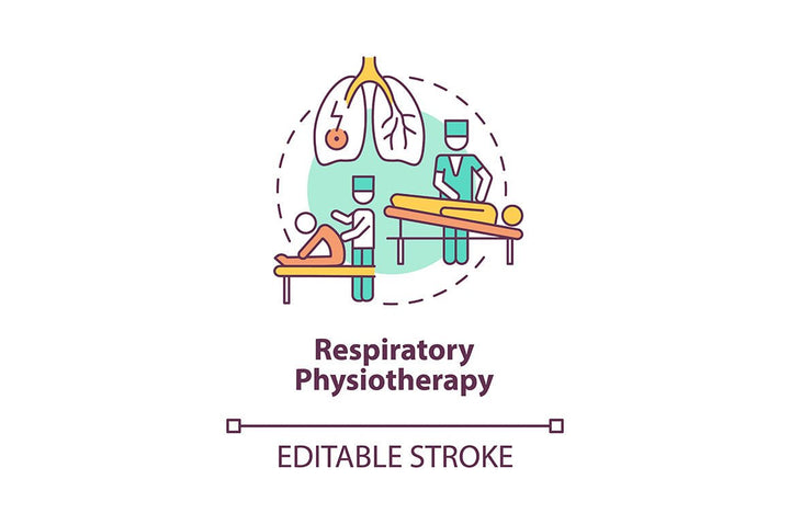 Physiotherapy concept icons bundle