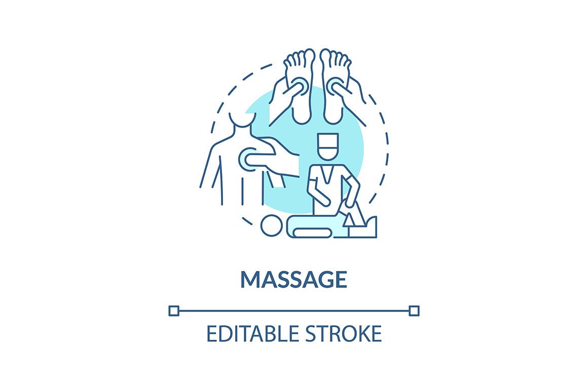Physiotherapy Concept Icons Bundle