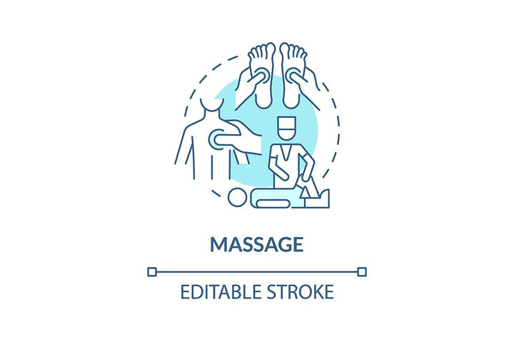 Physiotherapy Concept Icons Bundle