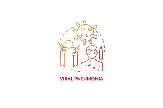 Pneumonia concept icons bundle