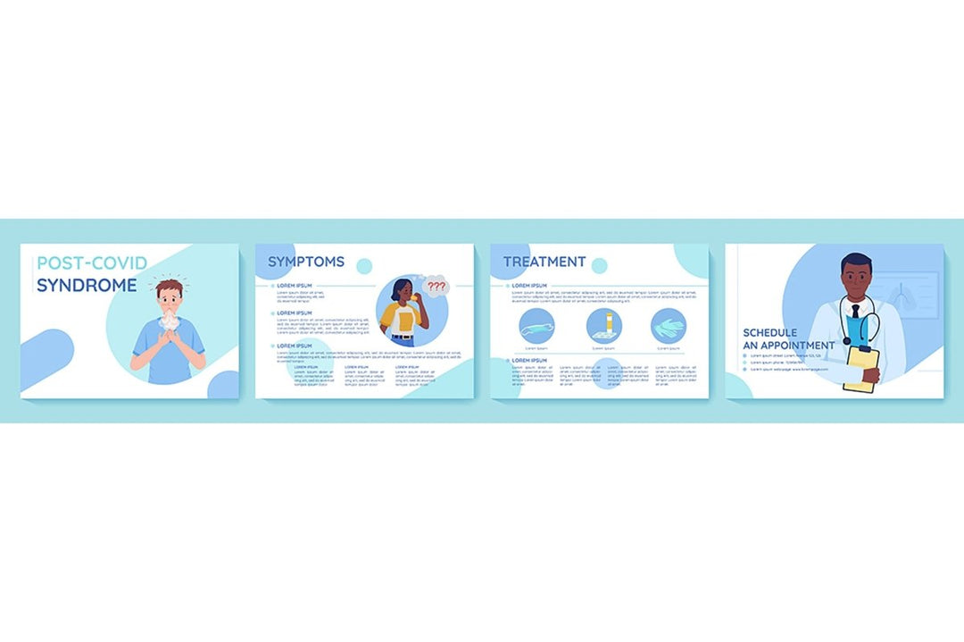 Post covid syndrome treatment template set