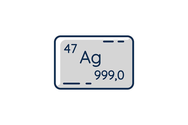 Precious metals and investment RGB color icons set