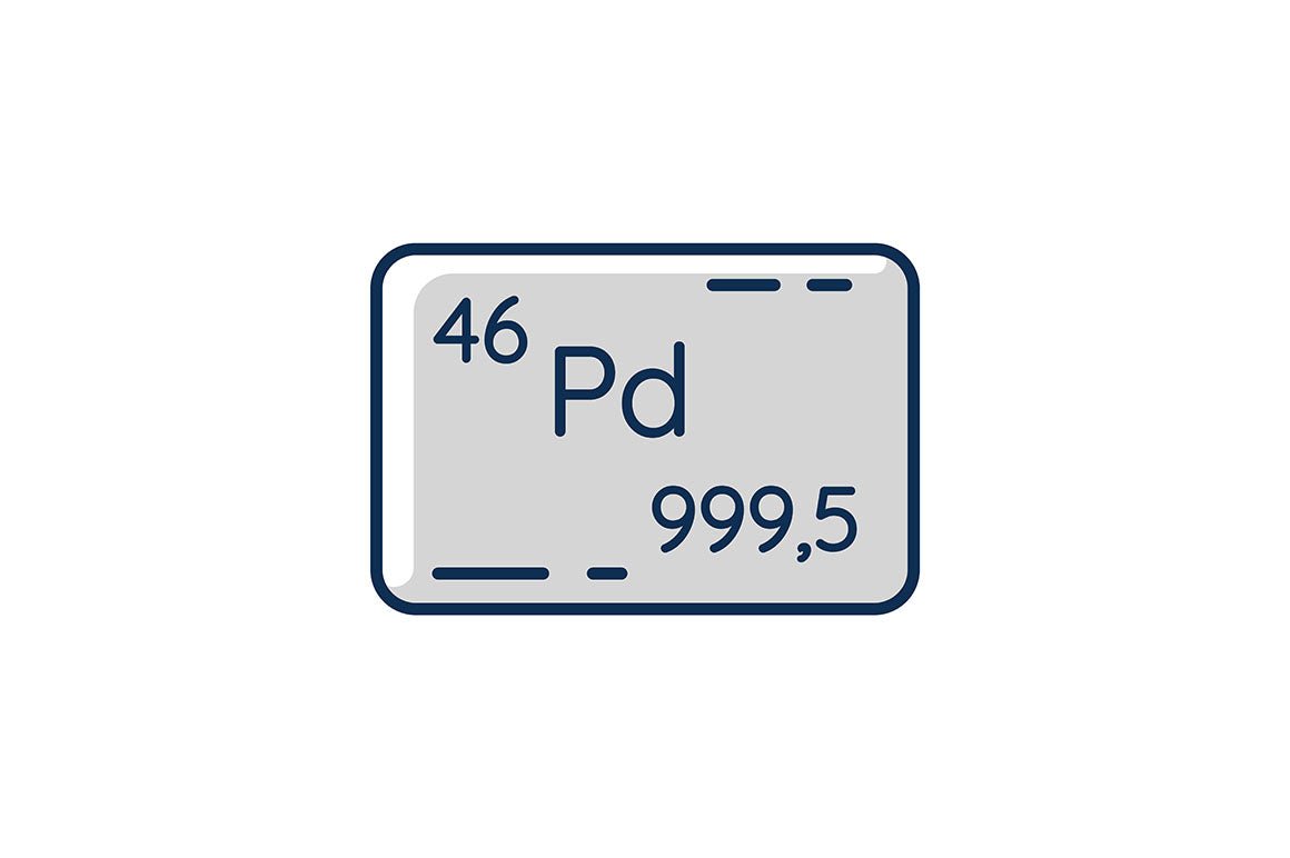 Precious metals and investment RGB color icons set