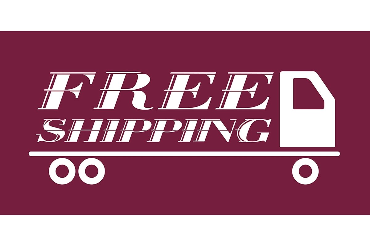 Promotional banner decorative typography set