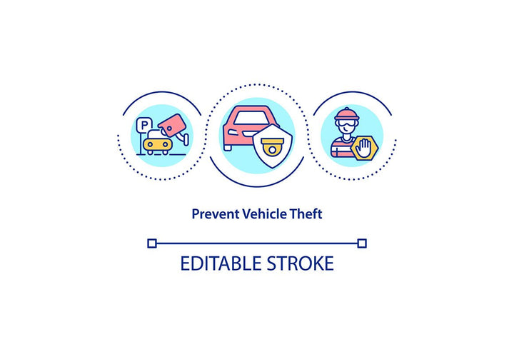 Property Protection Concept Icons
