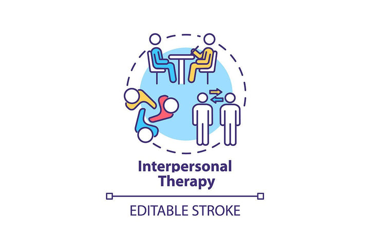 Psychotherapy concept icons bundle