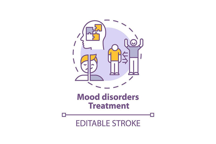Psychotherapy concept icons bundle