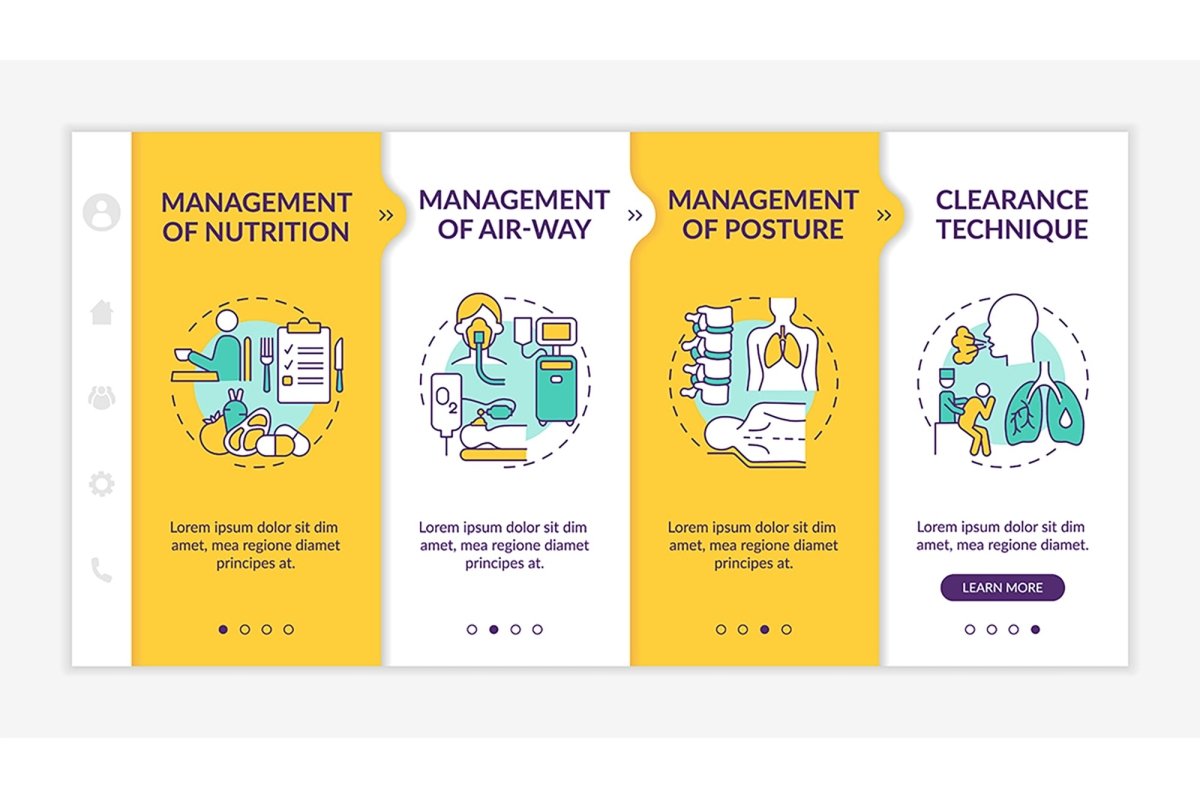 Pulmonary rehabilitation and therapy templates