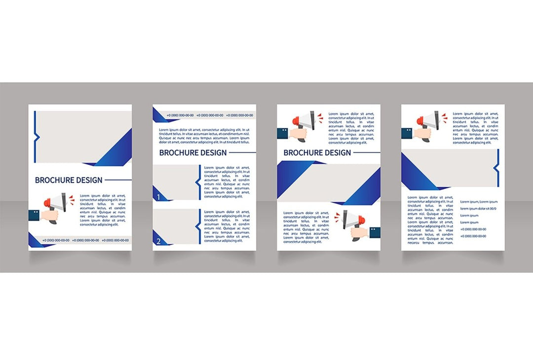 Recruiting tools brochure template bundle