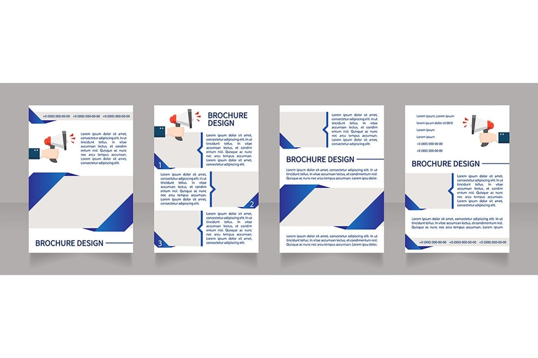 Recruiting tools brochure template bundle